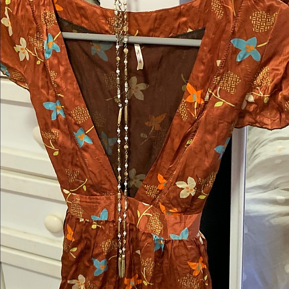 Free people silk dress